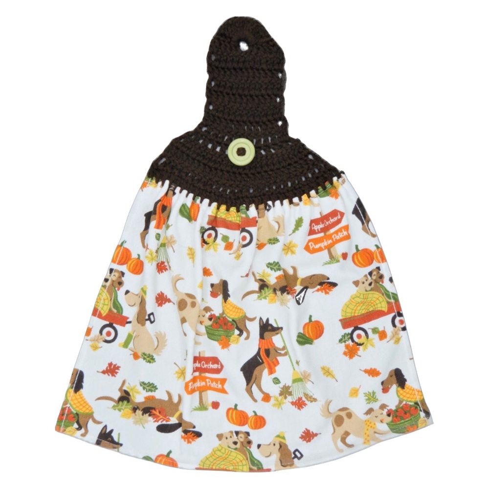 DOG FALL TOWEL